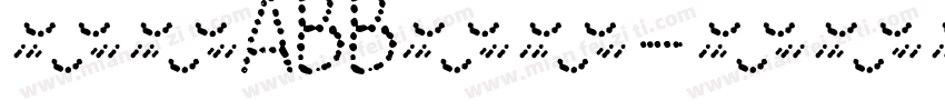 探索ABB模式字体转换