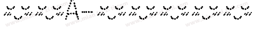 牛顿A字体转换