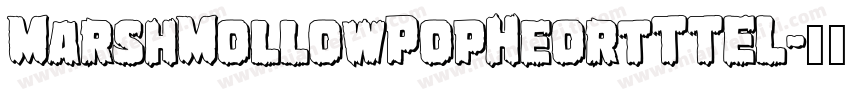 MarshMollowPopHeortTTEL字体转换