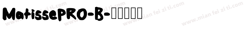 MatissePRO-B字体转换