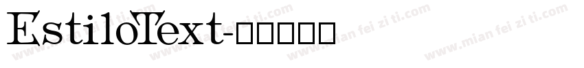EstiloText字体转换