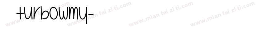 苏逸云turbowmy字体转换