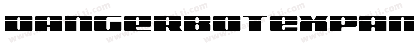 DangerbotExpandedLaserExpanded-WnoY字体转换