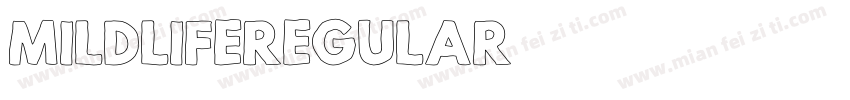 MildLifeRegular字体转换