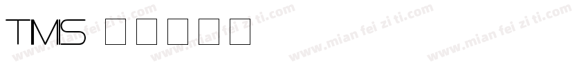 timis字体转换