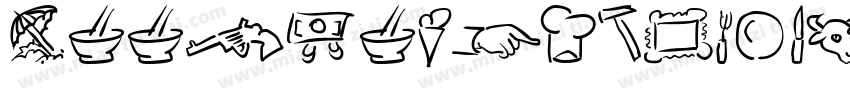 WoodPosterEight-Beta字体转换