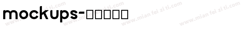 mockups字体转换