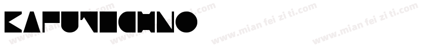 KafuTechno字体转换