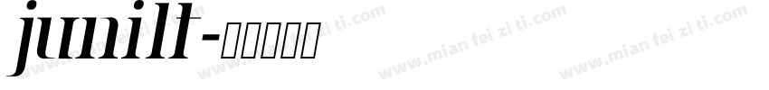 JUNILT字体转换