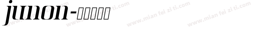 junon字体转换