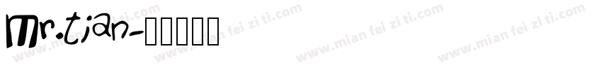 Mr.tian字体转换