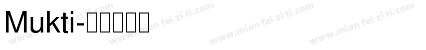 Mukti字体转换