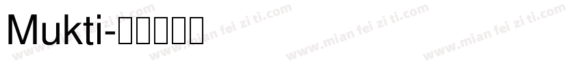 Mukti字体转换