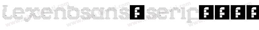 lexendsans-serif字体转换