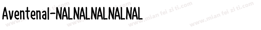 Aventenal字体转换