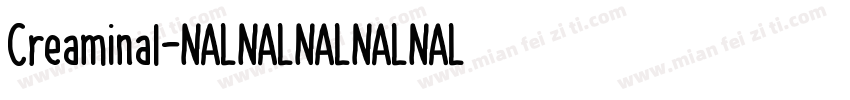 Creaminal字体转换