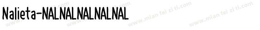 Nalieta字体转换