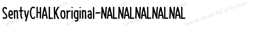 SentyCHALKoriginal字体转换