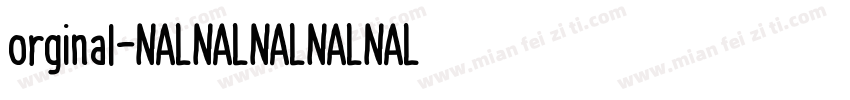 orginal字体转换