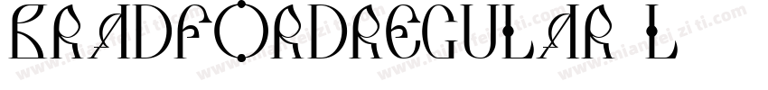 BradfordRegular-L133字体转换