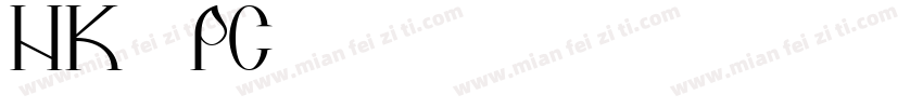 NK39pc字体转换