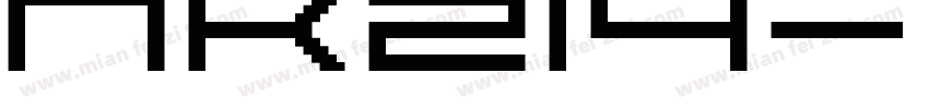 NK214字体转换