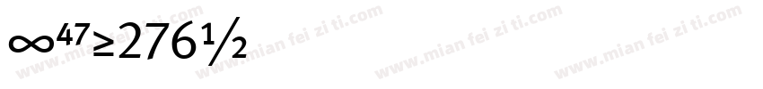 LEHN276字体转换