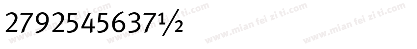 2792545637字体转换