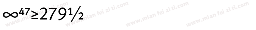LEHN279字体转换
