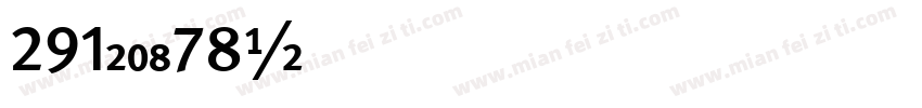 291cai78字体转换