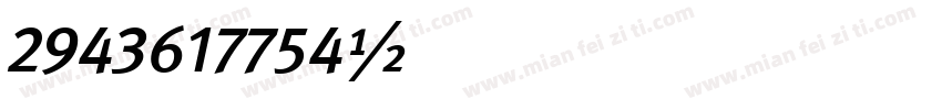 2943617754字体转换