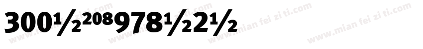 300-CAI978-2字体转换