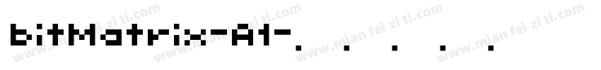 bitMatrix-A1字体转换