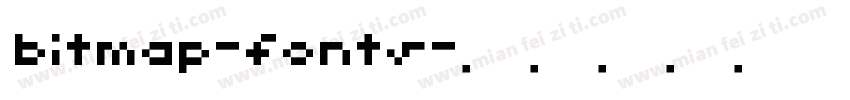 bitmap-fonts字体转换