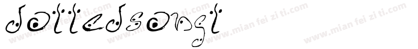 DottedSongt字体转换