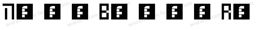 NeonBinesRegular字体转换