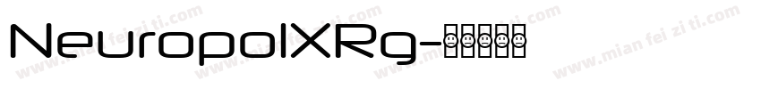 NeuropolXRg字体转换