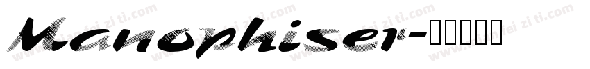 Manophiser字体转换