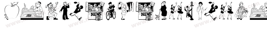 NewYorkPrint-Conden字体转换