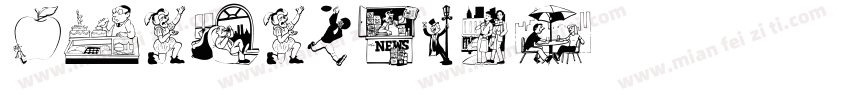 Newsworthy字体转换