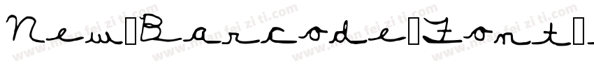New_Barcode_Font_tfb手机版字体转换