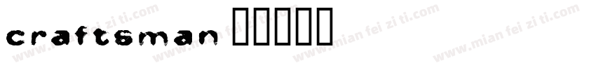 Craftsman字体转换