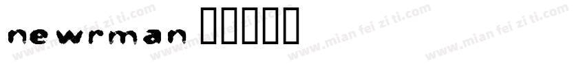 newrman字体转换