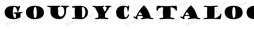 GoudyCatalogueSB字体转换