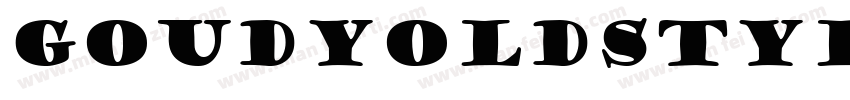GoudyOldstyleT字体转换