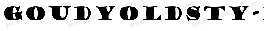 goudyoldsty-bolo字体转换