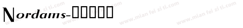 Nordams字体转换