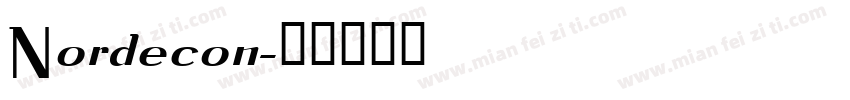 Nordecon字体转换