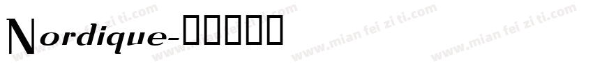 Nordique字体转换
