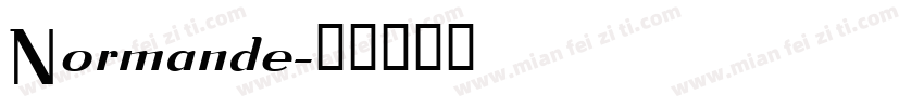 Normande字体转换